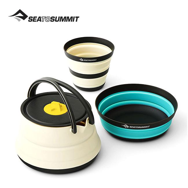 【シートゥサミット】フロンティアULケトルクック　3点セット Amazon.co.jp: Sea to Summit(シートゥサミット) フロンティアUL