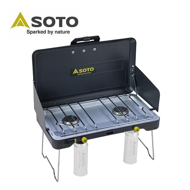SOTO ソト 2バーナー ST-527 ガス式ツーバーナー グリル アウトドア