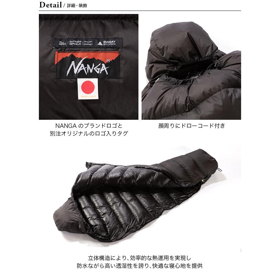 NANGA×SUNDAY MOUNTAIN ナンガ×サンデーマウンテン オーロラライトJP