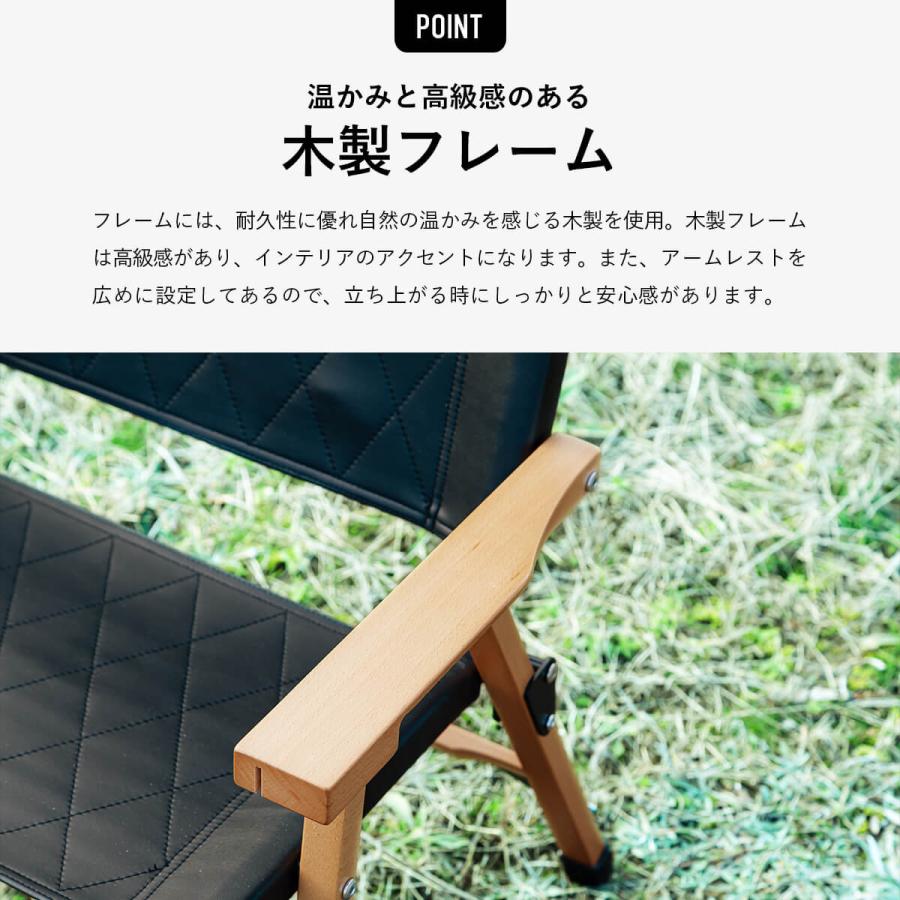 SUNDAY MOUNTAIN サンデーマウンテン Wooden Folding Chair｜sundaymountain｜05