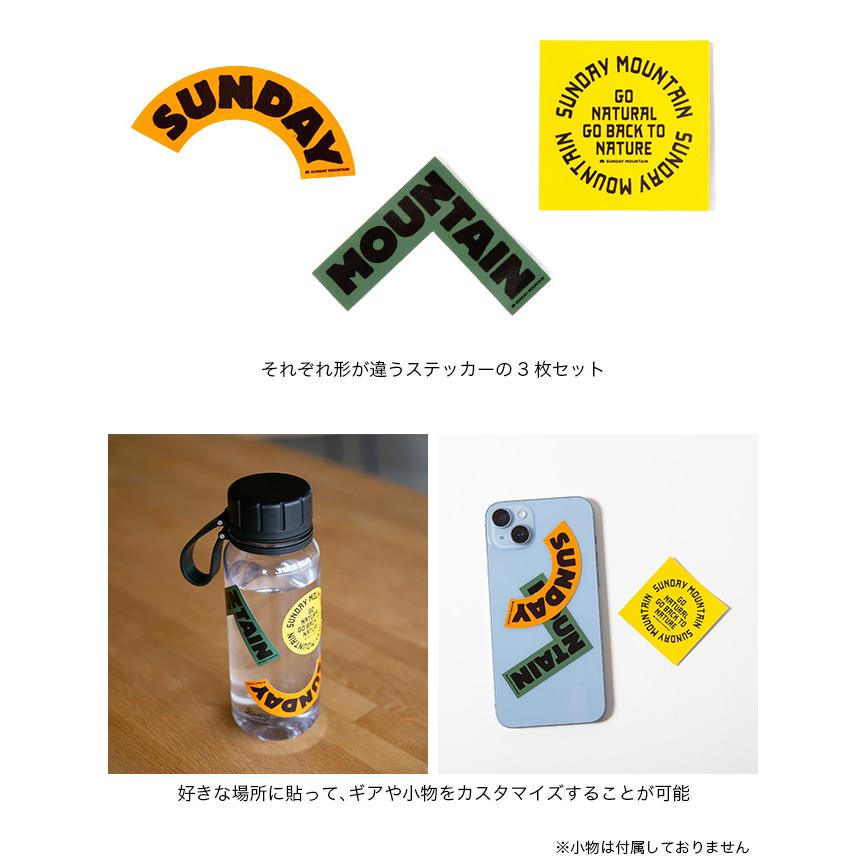 SUNDAY MOUNTAIN サンデーマウンテン オリジナルステッカーセット