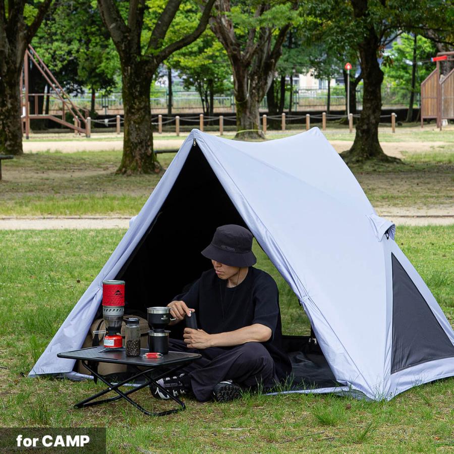 【予約販売】SUNDAY MOUNTAIN サンデーマウンテン サンカクテント SANKAKU TENT ポップアップテント ワンタッチ サンシェード ブラックコーティング 2026 春夏 |  | 13