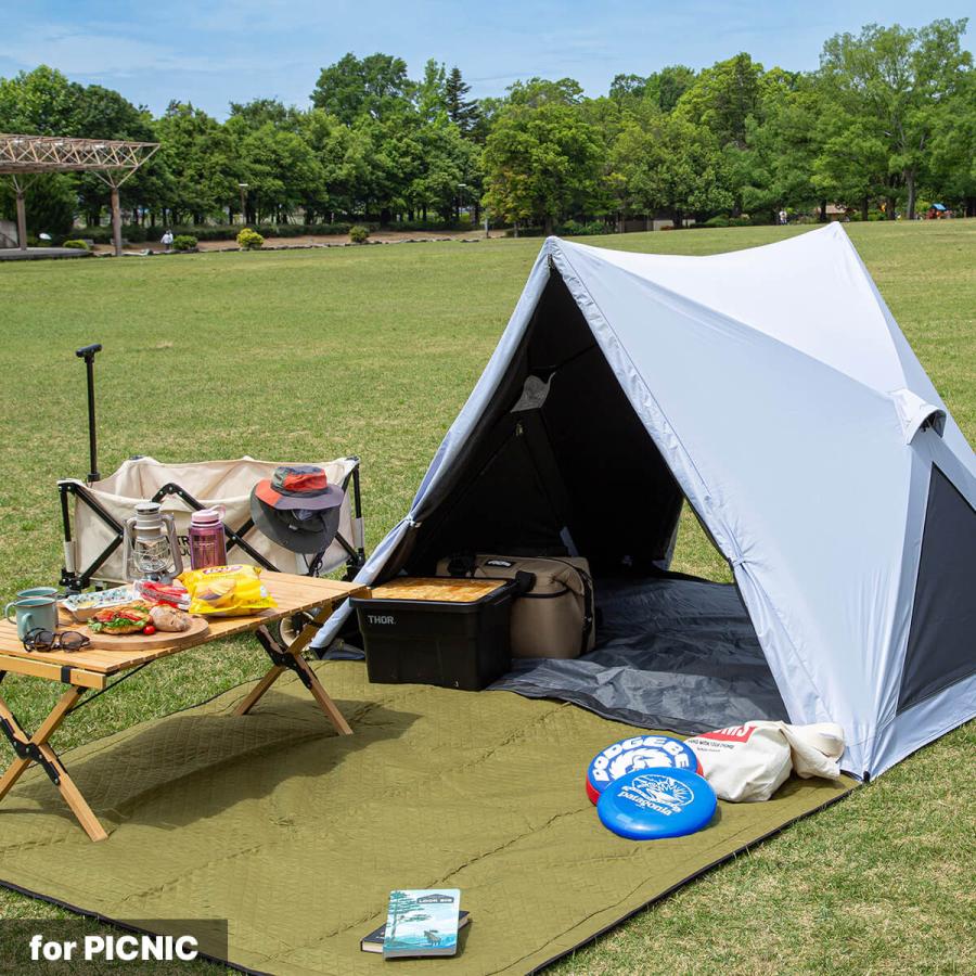 【予約販売】SUNDAY MOUNTAIN サンデーマウンテン サンカクテント SANKAKU TENT ポップアップテント ワンタッチ サンシェード ブラックコーティング 2026 春夏 |  | 11
