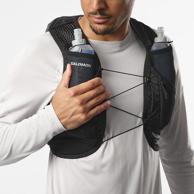 SALOMON サロモン アクティブスキン8セット ACTIVE SKIN 8 メンズ レディース ユニセックス 水筒 ボトル ザック バックパック リュック デイパック 8L 2026 春夏の画像
