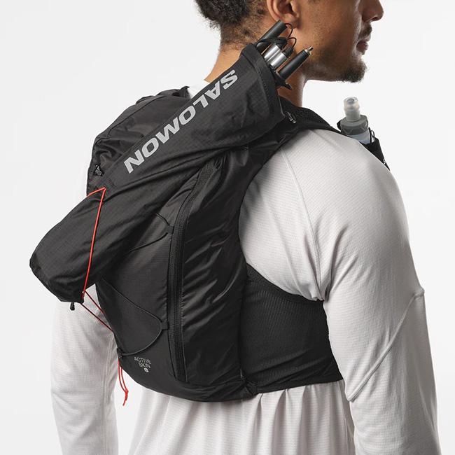 SALOMON サロモン アクティブスキン8セット ACTIVE SKIN 8 メンズ レディース ユニセックス 水筒 ボトル ザック バックパック リュック デイパック 8L 2026 春夏の画像
