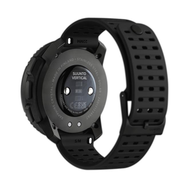 Suunto スント バーティカル STEEL SOLAR ブラック 超美品 SUUNTO（スント） バーティカル スチール ソーラー 腕時計 スポーツ
