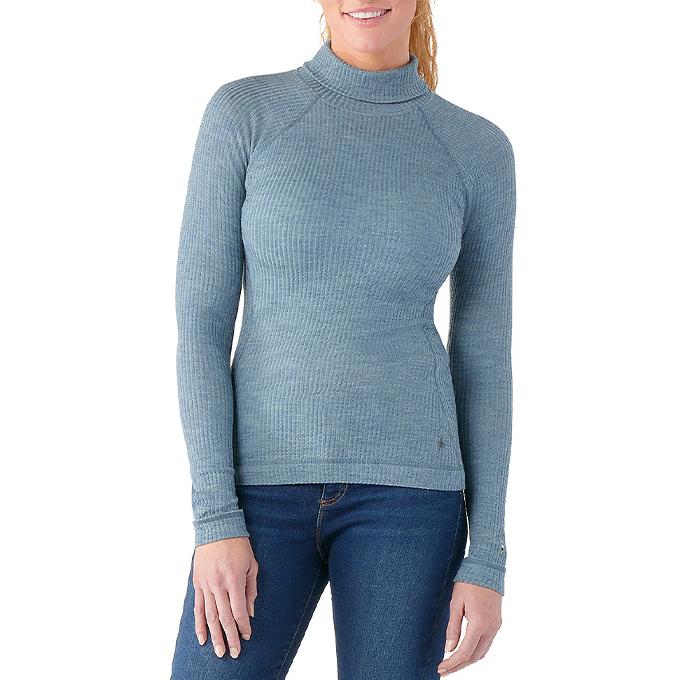 スマートウール Smartwool サーマルメリノ リブタートルネック