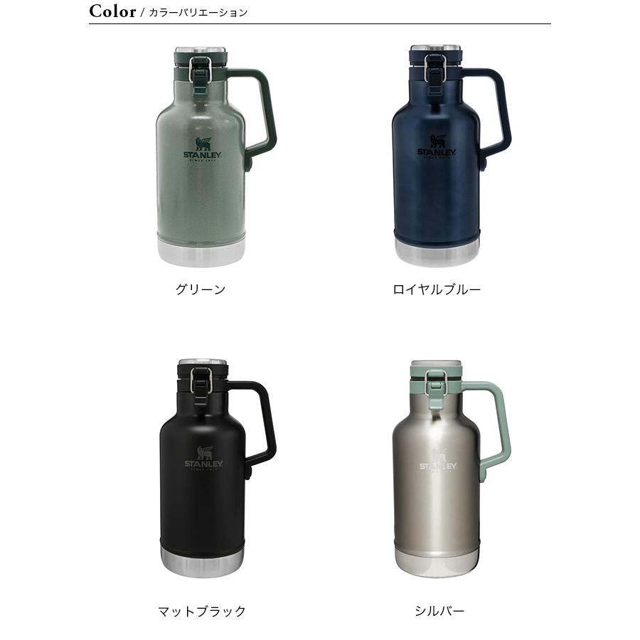 Stanley - STANLEY スタンレー クラシック真空断熱ボトル 1.9L 旧ロゴ STANLEY スタンレー】クラシック真空ボトル1.9L（ネイビー