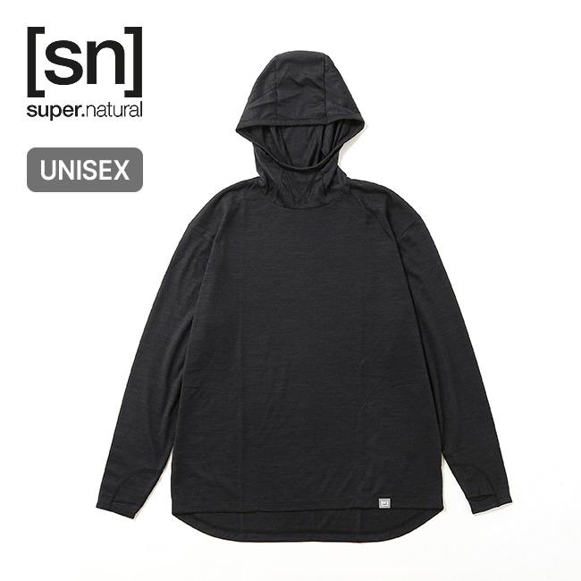 super natural スーパーナチュラル JP140フーディーロングスリーブ2