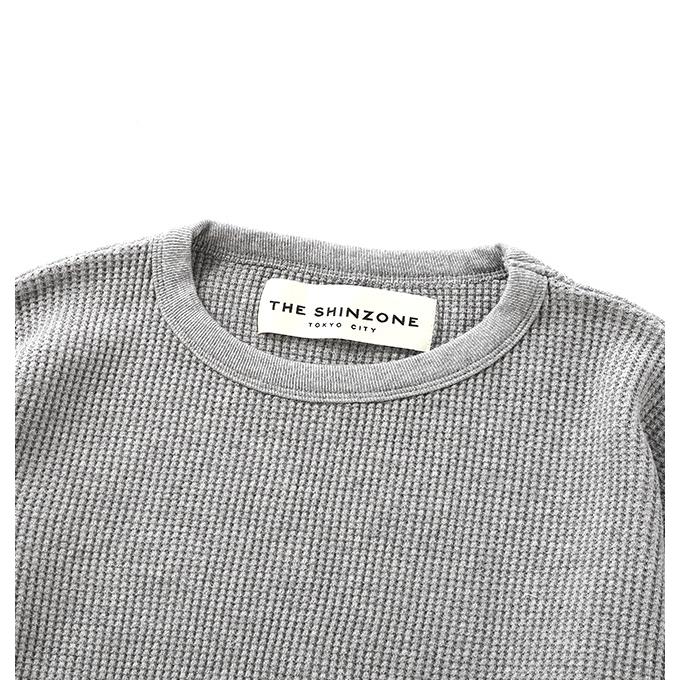 美品 THE SHINZONE WAFFLE PO グレー ゆったり THE SHINZONE ザ シンゾーン ワッフルPO : OutdoorStyle