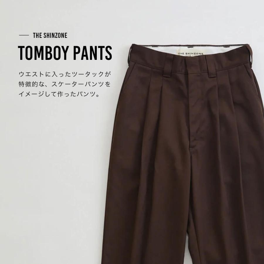 THE SHINZONE ザ シンゾーン トムボーイパンツ 20AMSPA64 THE SHINZONE ザ シンゾーン トムボーイパンツ 20AMSPA64