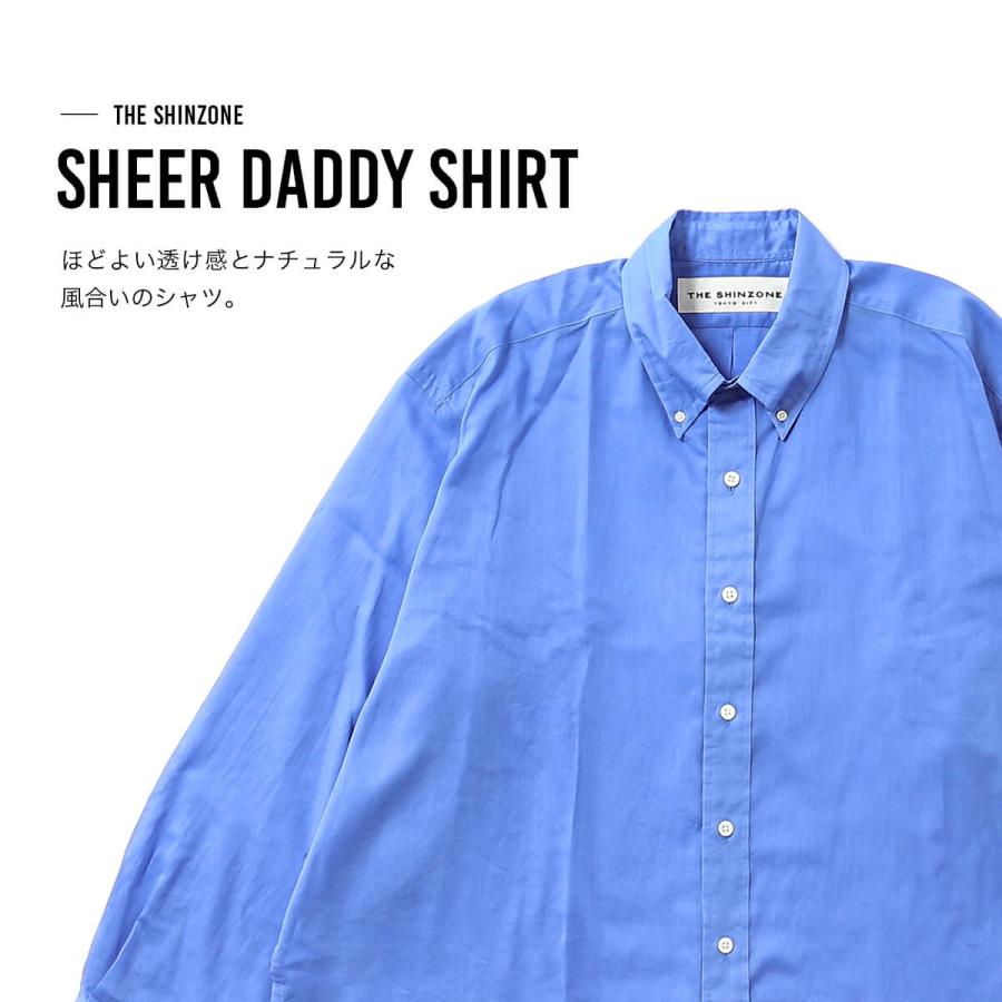 THE SHINZONE（ザ シンゾーン） ザ シンゾーン シアーダディシャツ