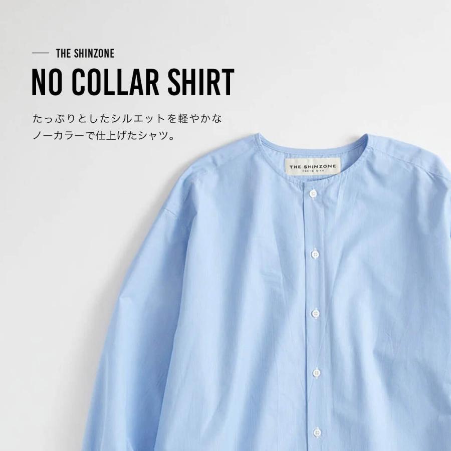 THE SHINZONE（ザ シンゾーン） ザ シンゾーン ノーカラーシャツ