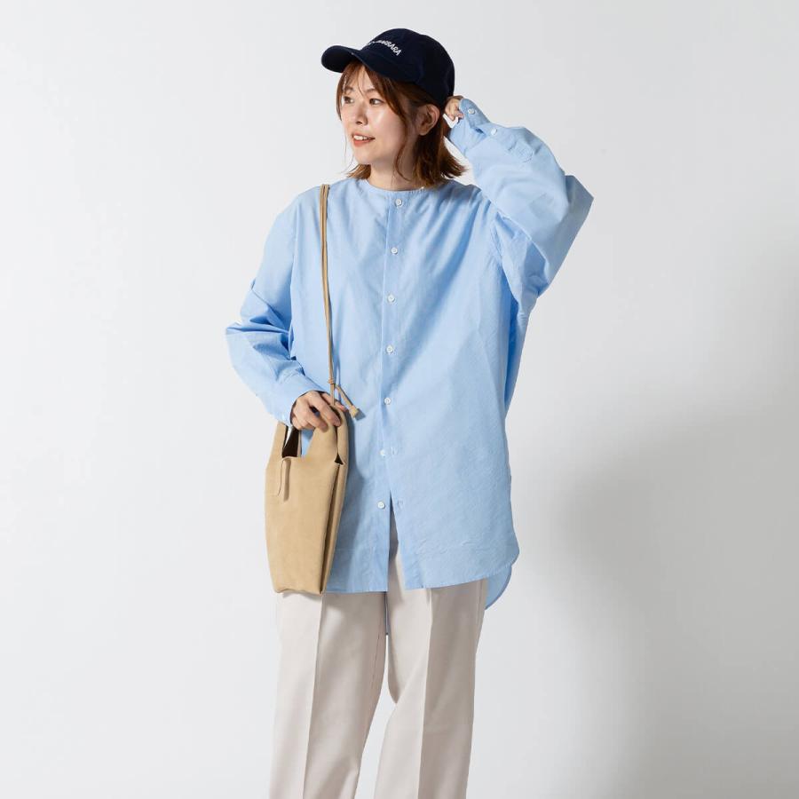 THE SHINZONE（ザ シンゾーン） ザ シンゾーン ノーカラーシャツ