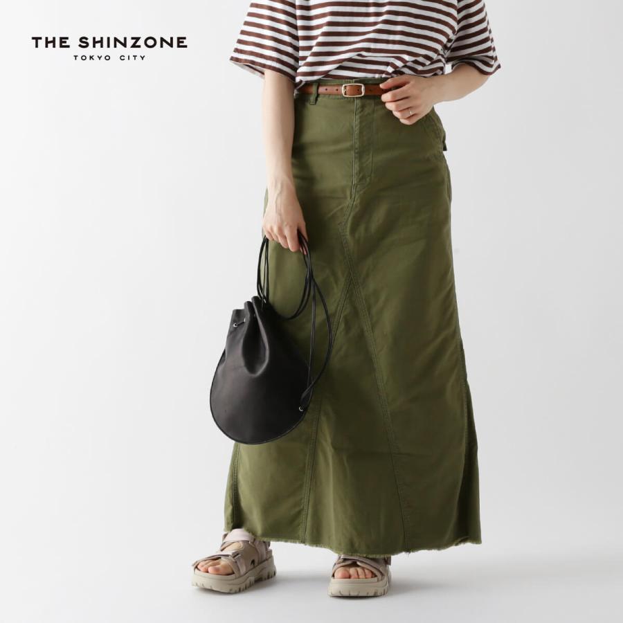 THE SHINZONE ザ シンゾーン ウォッシュドベイカースカート
