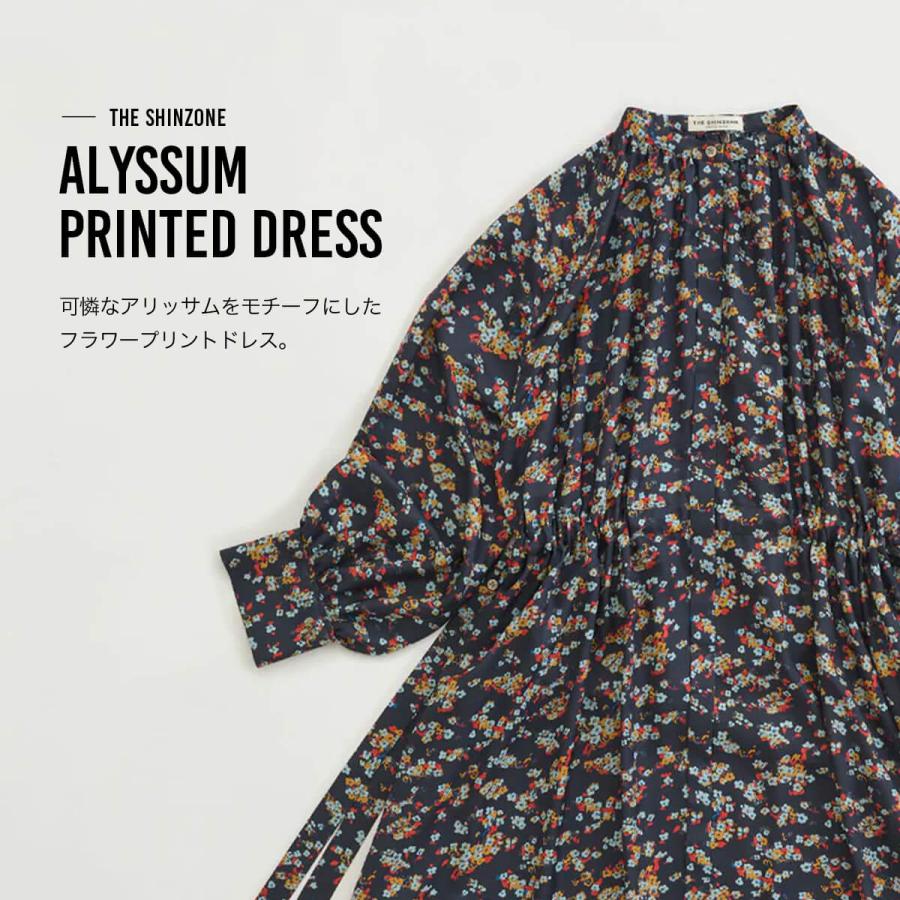 THE SHINZONE ザ シンゾーン アリッサムプリンテッドドレス ウィメンズ  