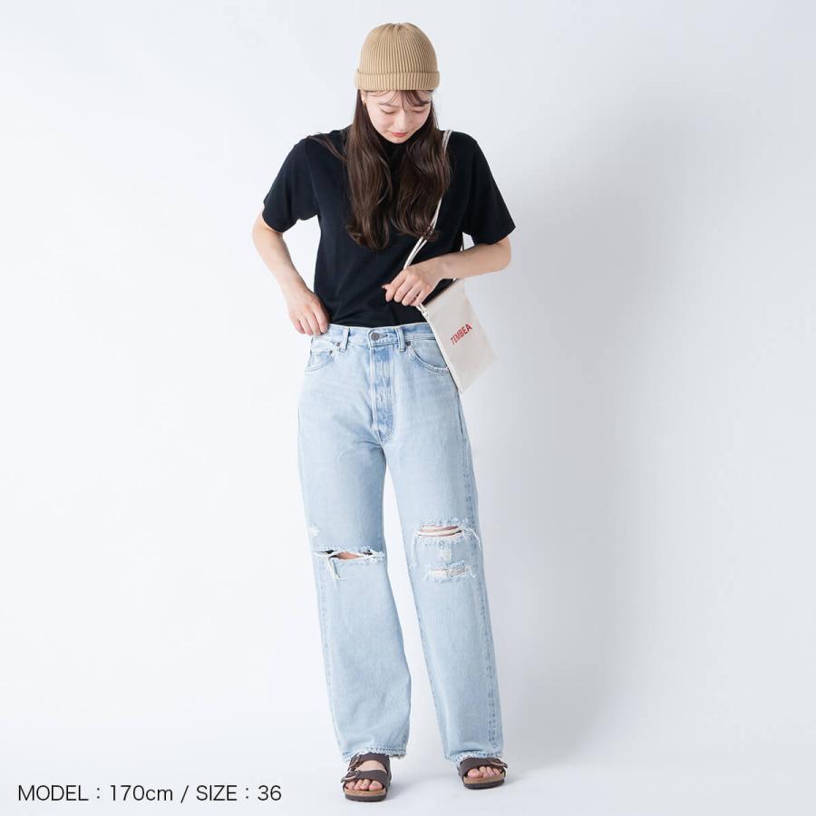 THE SHINZONE ザ シンゾーン ニューヨーカーデニムパンツ(ダメージド