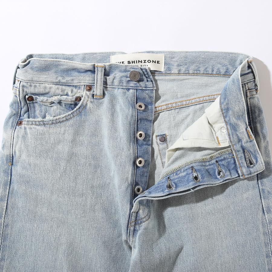 THE SHINZONE ザ シンゾーン ニューヨーカーデニムパンツ(ダメージド