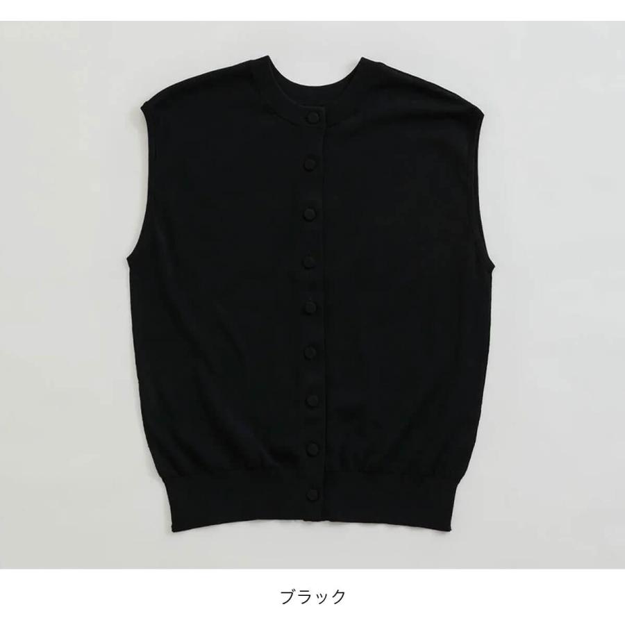 THE SHINZONE ザ シンゾーン アイスコットンニットスリーブレストップ