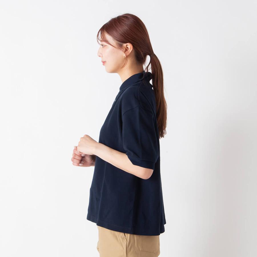 THE SHINZONE ザ シンゾーン ワイドポロシャツ 25MMSCU09 WIDE POLO