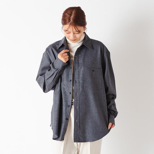 THE SHINZONE ザ シンゾーン ウールダディシャツ 25AMSBL05 WOOL DADDY
