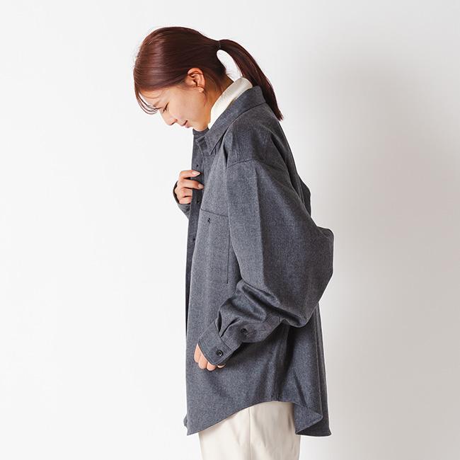 THE SHINZONE ザ シンゾーン ウールダディシャツ 25AMSBL05 WOOL DADDY