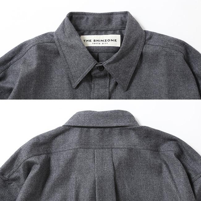 THE SHINZONE ザ シンゾーン ウールダディシャツ 25AMSBL05 WOOL DADDY