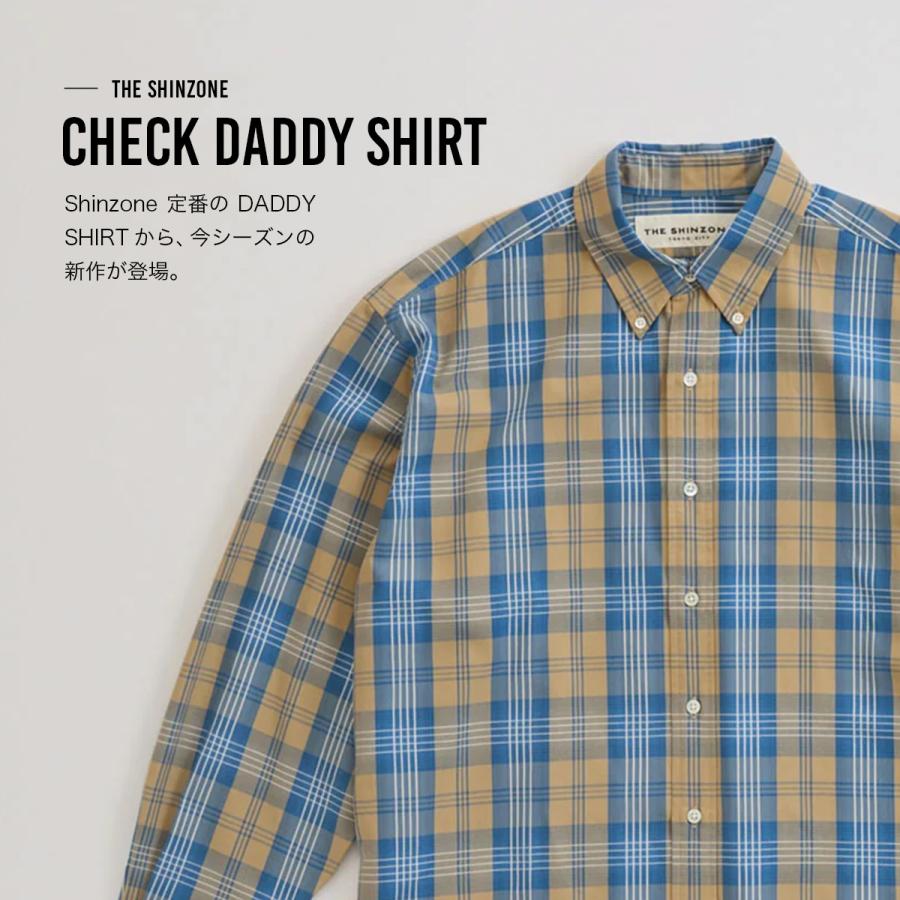 THE SHINZONE ザ シンゾーン チェックダディシャツ 26SMSBL11 CHECK
