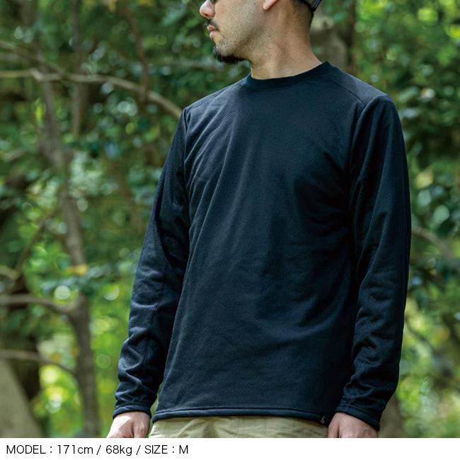 mo1737様　ADRIFT CREW ブラック オクタ長袖Tシャツ XS STATIC スタティック アドリフトクルー 25501 ADRIFT CREW ユニ
