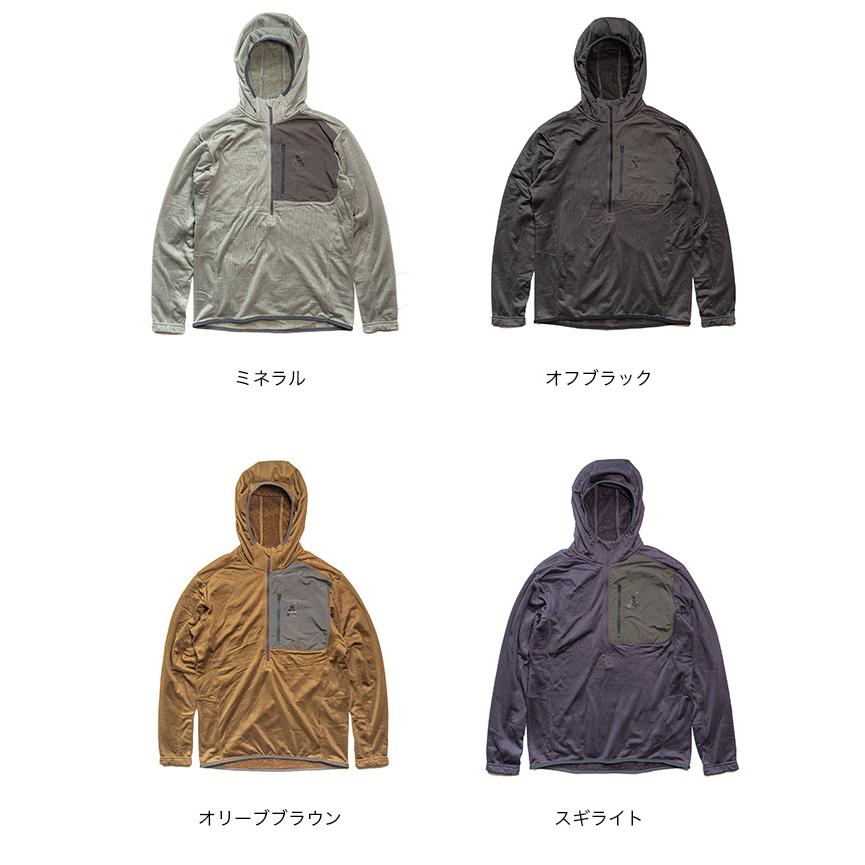 STATIC スタティック アドリフトハーフジップフーディ 24502 ADRIFT