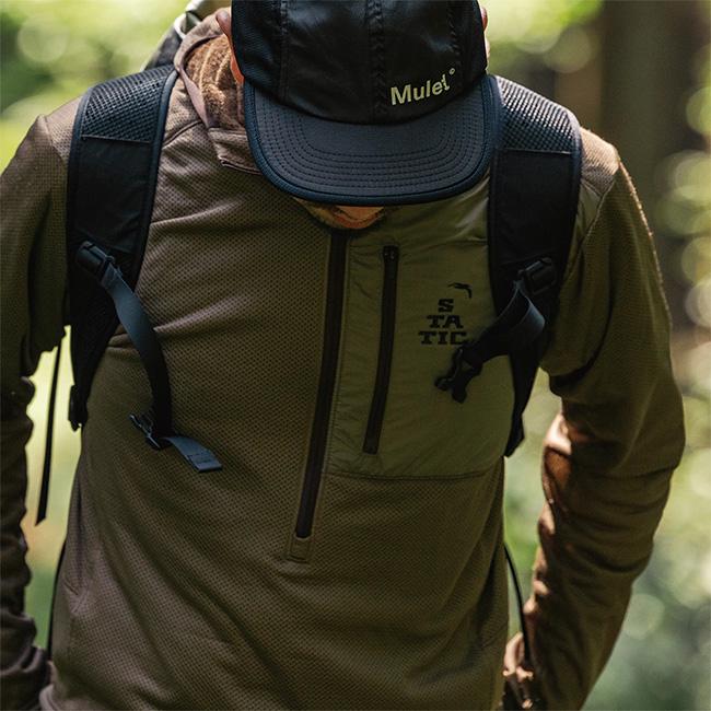 STATIC スタティック アドリフトハーフジップフーディ 24502 ADRIFT