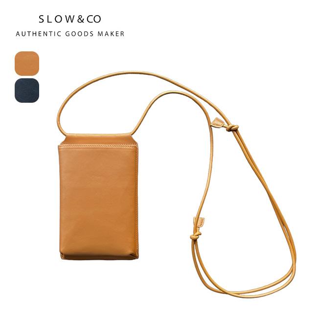 SLOW(ファッション) SLOW スロウ ペコスキップレザーネックポーチL 