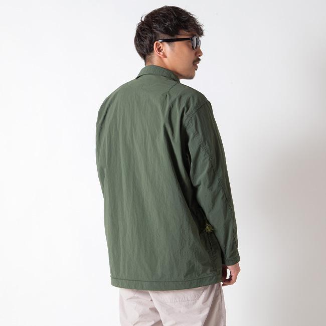 STONE  シャツジャケット　M　正規品 STONEMASTER ストーンマスター SMフィールドシャツLSフェザーナイロン