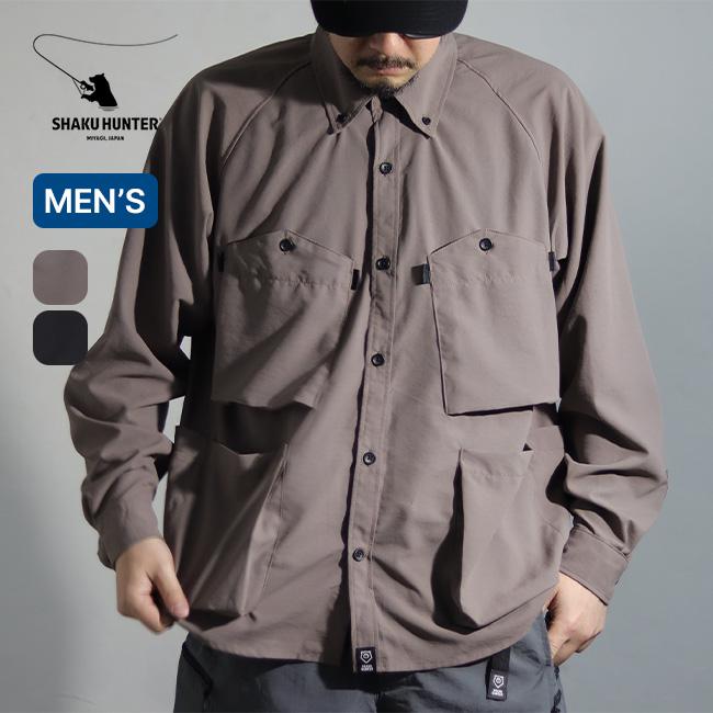 SHAKU HUNTER シャクハンター ベアークライムJシャツ SHAKU HUNTER シャクハンター ベアークライムJシャツ BEAR CLIMB J