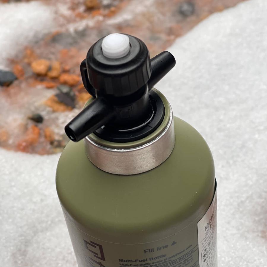trangia トランギア フューエルボトル 0 5L TR-506105 fuel Bottles TR-506005 燃料ボトル アルコールボトル 専用 セーフティバルブ TUV認証 500ml 2025 秋冬 | Trangia | 03