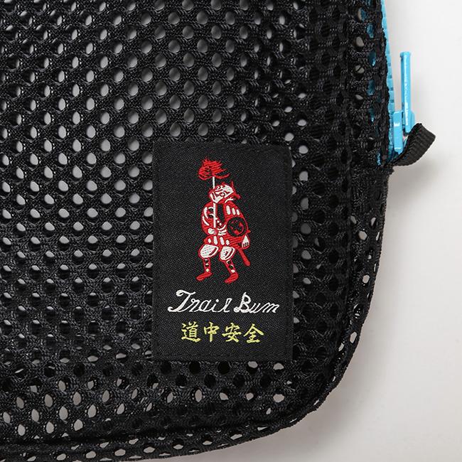 TRAIL BUM（トレイルバム） メッシュジップポーチL 26SSTB080072 MESH