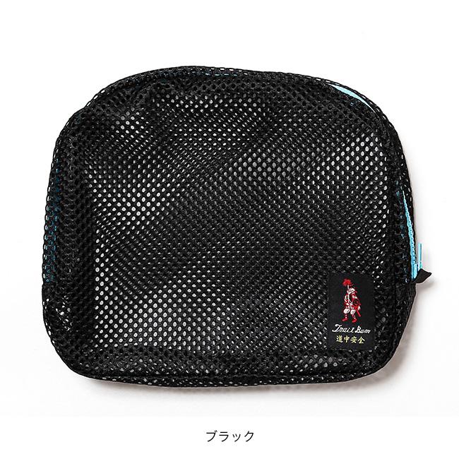 TRAIL BUM（トレイルバム） メッシュジップポーチL 26SSTB080072 MESH