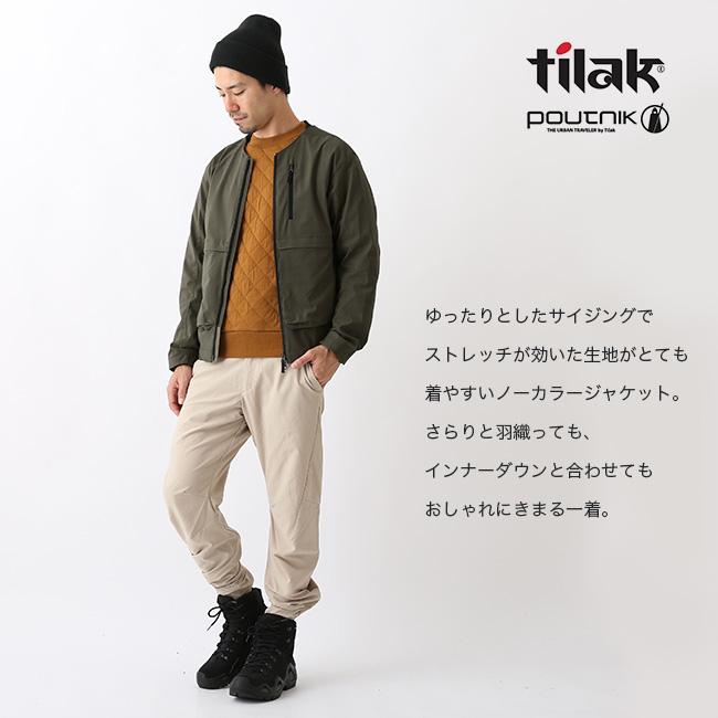 Tilak POUTNIK ティラックポートニック ブレードジャケット メンズ ジャケット アウター ストレッチ ノーカラー｜sundaymountain｜02