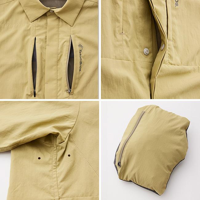 てぃーとん Teton Bros.（ティートンブロス） ジャーニーシャツ ユニセックス