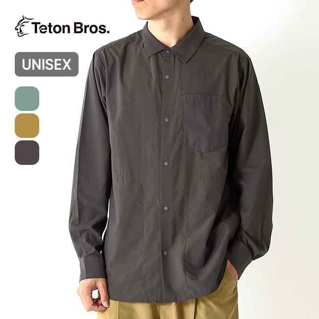 Teton Bros. ティートンブロス ジャーニーL/Sシャツ ユニ Teton Bros. ティートンブロス ジャーニーL/Sシャツ ユニ