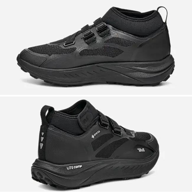 TEVA ランニングシューズ TEVA テバ トレイルワインダーミッドGTX メンズ 1169953-BLK 靴