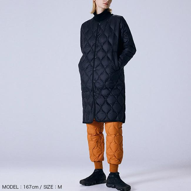 TAION（タイオン） ミリタリーオーバーサイズクルーネックロングダウン