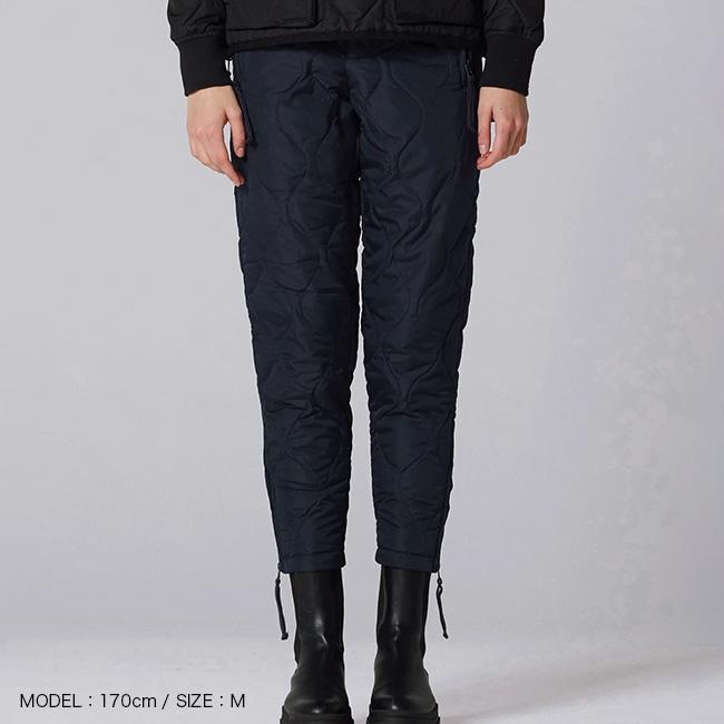 TAION（タイオン） ミリタリー ジップスリット ダウンパンツ