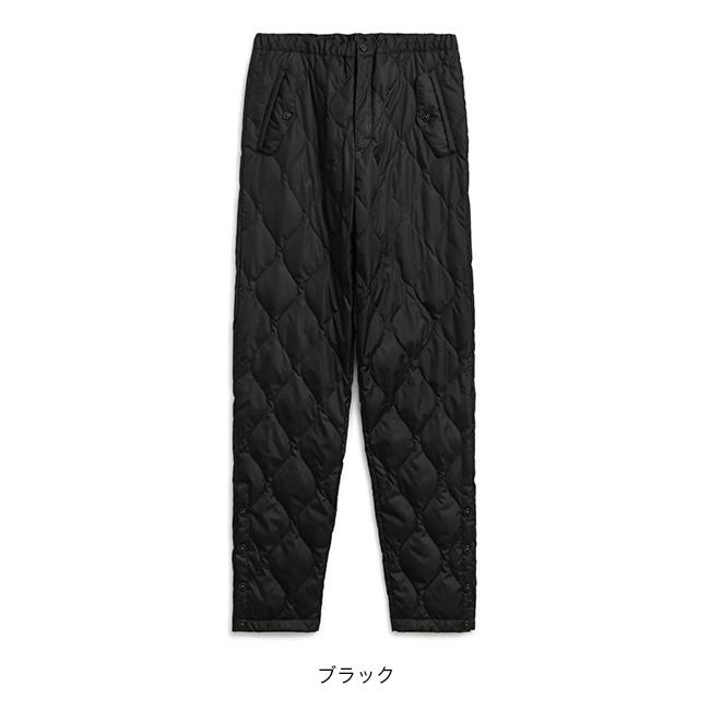 TAION タイオン ボタンスリットパラシュートダウンパンツ ユニセックス