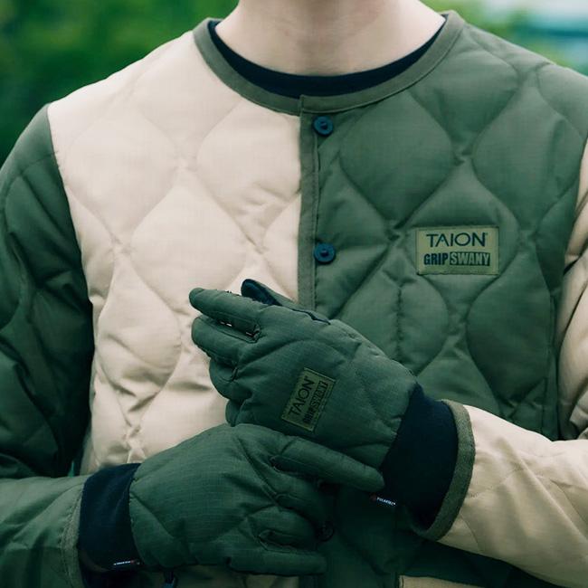 GRIP SWANY×TAION グリップスワニー×タイオン リバーシブルダウン