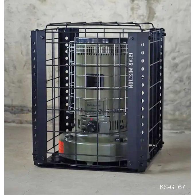 ギアミッション　ストーブガード　シルバー TOYOTOMI（トヨトミ） ギアミッションストーブガード : OutdoorStyle