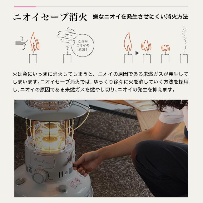 TOYOTOMI（トヨトミ） レインボー対流型石油ストーブ 電池レスRL-G2524