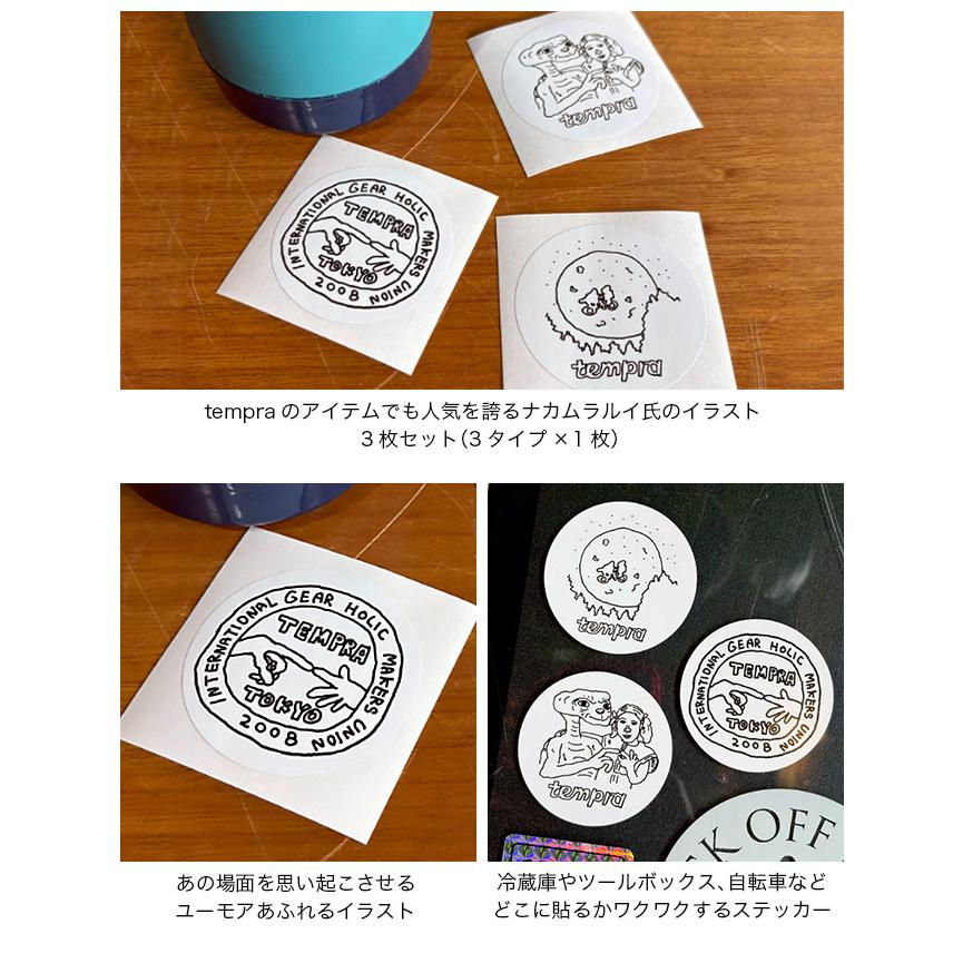 Tempra ステッカーセット 楽天市場】テンプラサイクル×ルイナカムラ ロゴステッカーセット