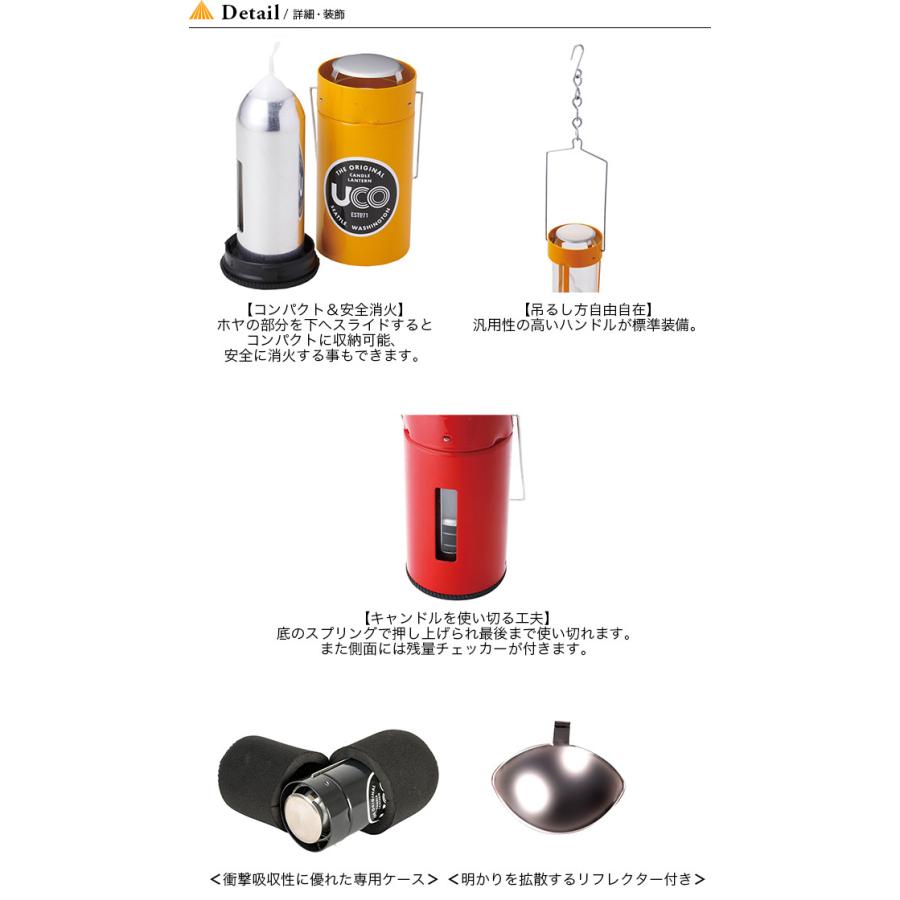 UCO ユーコ キャンドルランタンキット2.0 ろうそく リフレクター