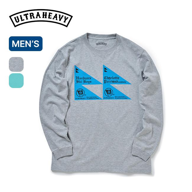 ULTRA HEAVY ウルトラヘビー フラッグロングスリーブTee メンズ